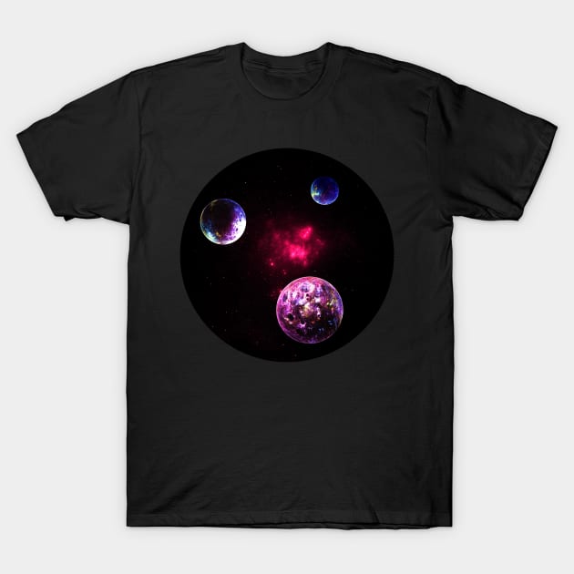 Planetary Trinity T-Shirt by ElviraDraat